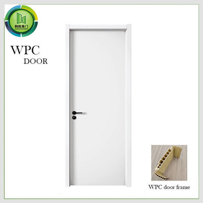 अच्छी कीमत नमी प्रतिरोधी पेंटिंग WPC दरवाजा, ध्वनि रोधक डिजाइन WPC खोखला दरवाजा, गर्मी इन्सुलेशन कम्पोजिट खोखला दरवाजा ऑनलाइन