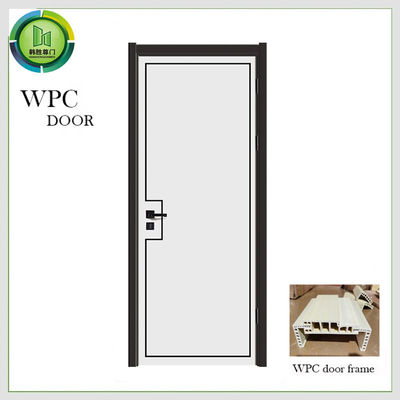 अच्छी कीमत ध्वनि अछूता प्रवेश WPC सादा दरवाजा जल प्रतिरोधी सीई प्रमाणित बेडरूम उपयोग ऑनलाइन