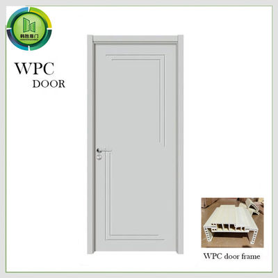 अच्छी कीमत OEM अग्नि प्रतिरोधी WPC सादा दरवाजा सफेद फ्लश नमी प्रतिरोध होटल उपयोग ऑनलाइन