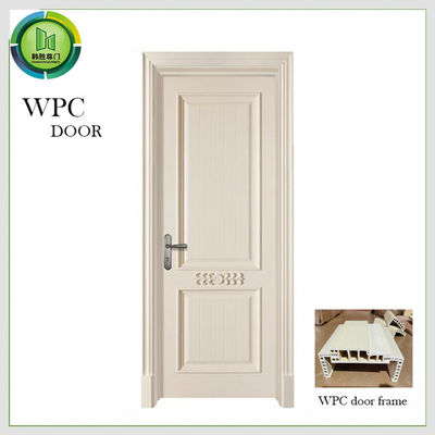 अच्छी कीमत ध्वनिरोधी पेंटिंग WPC लकड़ी के दरवाजे Upvc नमी विरोधी अपार्टमेंट उपयोग ऑनलाइन