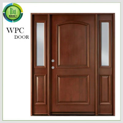 अच्छी कीमत WPC आंतरिक आग रेटेड डबल दरवाजे 1200 मिमी चौड़ाई के साथ ग्लास ऑनलाइन
