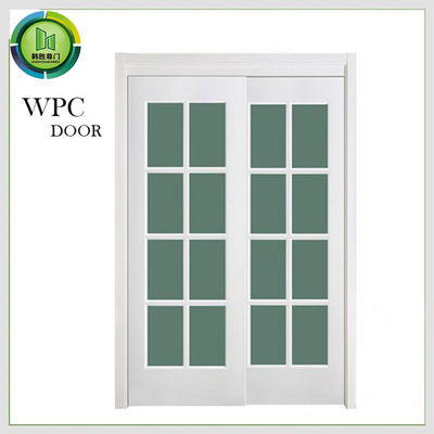 अच्छी कीमत आंतरिक आग रेटेड स्लाइडिंग दरवाजा, wpc मुद्रित दरवाजे 800 मिमी चौड़ाई ऑनलाइन
