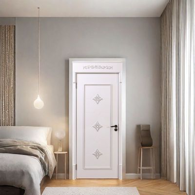 अच्छी कीमत Modern and Durable WPC Interior Door for Residential and Commercial Direct Selling Formaldehyde-Free and Low Maintenance ऑनलाइन