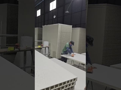 2100*800*45 मिमी ध्वनिरोधी कीट प्रतिरोधी WPC आंतरिक दरवाजे पेंट मुक्त