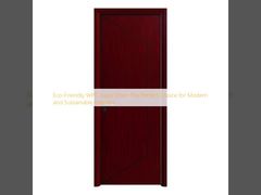 पर्यावरण के अनुकूल डब्ल्यूपीसी ग्लास दरवाजा: आधुनिक और टिकाऊ अंदरूनी के लिए एकदम सही विकल्प