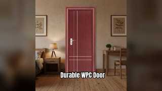 डब्ल्यूपीसी खोखला दरवाजा: टिकाऊ नमीरोधी और ध्वनिरोधी