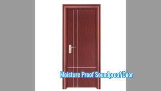 डब्ल्यूपीसी खोखला दरवाजा नमी ध्वनिरोधी टिकाऊ