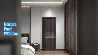 डब्ल्यूपीसी खोखला दरवाजा नमी सड़न रोधी