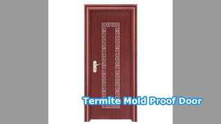 डब्ल्यूपीसी खोखला दरवाजा दीमक मोल्ड प्रतिरोधी टिकाऊ