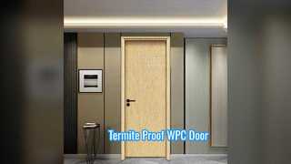 डब्ल्यूपीसी हॉलो डोर दीमक प्रूफ मोल्ड प्रूफ कम रखरखाव